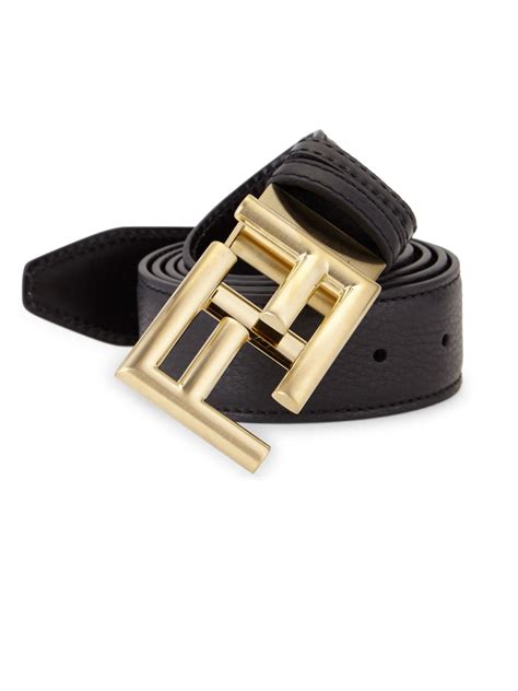 fendi belts men|Saks Fifth Avenue men's belts.